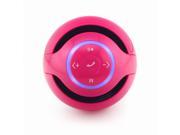 Pink Portable Wireless Stereo Bluetooth Super Bass Handsfree Speaker Speakers with 3.5mm Jack Support USB TF SD For Samsung Galaxy S5 S4 S3 Note 2 3 Smartphones
