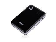 Black Portable 5V 0.5A/1A/2A Dual USB Mobile Battery Charger Power Bank Box For Samsung Galaxy S5 S4 S3 Note 2 3 martphones Tablet MP3 MP4 PSP etc.