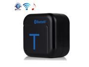 Black Portable Wireless A2DP Enabled Bluetooth Music Transmitter for 3.5mm Audio Devices iPod, MP3/MP4, TV, DVD, PC, Kindle Fire, Media Players etc.