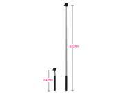Black Bluetooth Handheld Extendable Self Shot Monopod Holder with Remote Control Shutter Button For iPhone 5 5S 5C Samsung Galaxy S5 HTC One M8 Sony Android 3