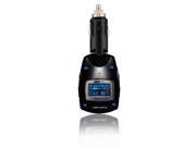 Blue LCD In Car FM Transmitter Car Kit MP3 Player Support 3.5mm Plug USB SD Card for Samsung Galaxy S5 Note 3 iPhone 5 LG G2 G3 Moto X Sony Xperia iPad Air Ma
