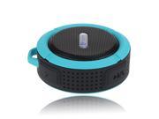 Victsing 065740 Mini 5W Waterproof Shockproof Dustproof A2DP Handsfree Bluetooth 3.0 Stereo Speaker with Suction Cup Built in Mic Blue
