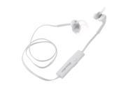 White Premium Wireless Sports Bluetooth V4.1 Sweatproof Headphone Noise Canceling Headset Earphone with Mic for iPhone 6 Plus 6 5S 5C 5 4S HTC One M8 M7 Desire