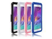 Pink High grade Waterproof Shockproof Dirt Snow Proof Durable Case Cover for Samsung Galaxy Note 4