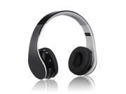 Black Wireless Folding Stereo Bluetooth 4.0 Headphone Headset Earphone with Mic for iPhone 6 Plus 6 5S 5C 5 iPod Touch 4 5 7 iPad Mini 3 2 Tablet PC Smartphones