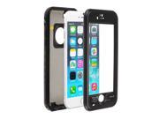 Black Premium Waterproof Shockproof Dirtproof Snowproof Rainproof Durable Case Cover with Stand for 5.5 iPhone 6 Plus Touch ID Support