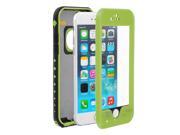 Green Premium Waterproof Shockproof Dirtproof Snowproof Rainproof Durable Case Cover with Stand for 5.5 iPhone 6 Plus Touch ID Support