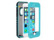 Baby Blue Premium Waterproof Shockproof Dirtproof Snowproof Rainproof Durable Case Cover with Stand for 5.5 iPhone 6 Plus Touch ID Support
