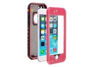 Pink Premium Waterproof Shockproof Dirtproof Snowproof Rainproof Durable Case Cover with Stand for 5.5 iPhone 6 Plus Touch ID Support