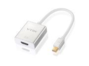 Vtin Gold Plated Mini DisplayPort Thunderbolt Port Compatible to HDMI Male to Female Adapter in Silver for Apple Macbook Macbook Pro Macbook Air Mac Mini etc