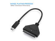 USB 3.1 Type C Male to SATA 22 Pin 2.5 Hard disk driver SSD Adapter Cable for for 2015 new 12 inch macbook