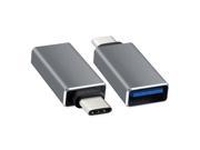 VicTsing High Speed USB 3.1 Type C Male to Standard Type A USB 3.0 Female Adapter Converter with OTG for Apple New Macbook 12 Inch Chromebook Pixel and MSI mai