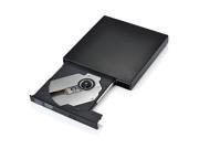 VicTsing USB 2.0 Ultra portable External CD DVD RW DVD ROM Drive writer burner for Laptops Desktops and Notebooks Black