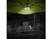 Patio Umbrella Accessories Wireless 28 LED Light for Outdoor Indoor Use Patio Umbrellas or Camping Tents Emergency Light At 100lum Silvery
