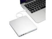 VicTsing CD DVD RW Burner Writer external hard drive for Apple Macbook Macbook Pro Macbook Air or other Laptop Desktops with USB3.0 Cable Silvery