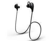 VicTsing Bluetooth 4.0 Wireless Sports Headphones w Mic. Compatible with iPhone 6 6s 6 Plus 6s plus Samsung Galaxy and Other Bluetooth Enabled Devices Blac