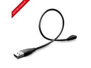 Cablor Replacement USB Charger Charging Cable for Fitbit Charge HR Band Wristband Wireless Activity Bracelet Sport Armband( 1m + 27cm, Black)