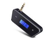 Mini FM Transmitter 3.5mm In Car Wireless FM Transmitter Audio Radio Adapter for Smartphones Audio Players