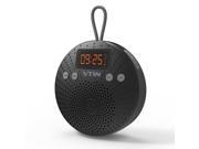 Newest Bluetooth Wireless Speaker Waterproof Shower Outdoor Speaker with FM Radio Alarm Clock
