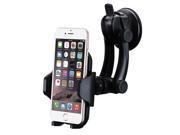 Universal Car Mount Holder Car Windshield Dashboard Phone Mount Holder Cradle for iPhone 6s 6 plus 5s Samsung Galaxy S7 S6 edge S5 and Note 5 4 3
