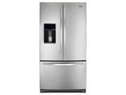 Whirlpool WRF736SDAM: 26 cu. ft. French Door Refrigerator with MicroEdge A Shelves