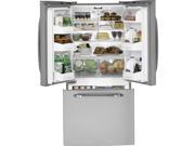 General Electric GFSS2HCYSS: GE A ENERGY STAR A 22.0 Cu. Ft. Bottom-Freezer French-Door Refrigerato