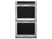 Kitchenaid KEBS209B: 30 Double Wall Oven True Convection System