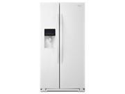 Whirlpool WRS537SIAW: 27 cu. ft. Side-by-Side Refrigerator with Tap Touch Controls