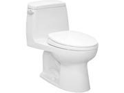 MS854114SL 01 UltraMax Elongated 1 Piece Floor Mount Toilet ADA Height Cotton White