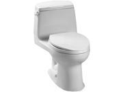 MS854114S 01 UltraMax Elongated 1 Piece Floor Mount Toilet w SoftClose Seat Cotton White