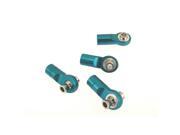 Hot Racing Rvo160hbn06 Blue 7075 Alum. Tie Rod Ends (4)
