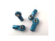 Hot Racing Rvo160ahbn06 Blue 7075 Aluminum Push Rod Ends (4)