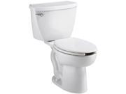2467.016.020 1.6 GPF Cadet Right Height Elongated Pressure Assisted Toilet White