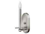 Hinkley Lighting 3740 1 Light Indoor Wall Sconce from the Piedmont Collection Finish: Brushed Nickel Type: Sconce Height: 9.5 Style: Transitional Lamp Quantity: 1 Weight: 2.2 Features: Innovative