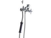Chicago Faucets 809 Exposed Bed Pan Flusher With 53" Vinyl Hose, Atmospheric Vac