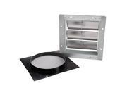 Broan 441 Aluminum Wall Cap with gravity damper for 10 round duct