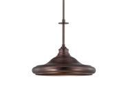 Savoy House Bancroft 1 Light Pendant, Oiled Burnished Bronze - 7-5452-1-28 finish: Oiled Burnished Bronze type: Pendant Systems height: 14 style: Industrial lamp quantity: 1 material: Metal features: Indoor