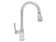 UPC 781889230350 product image for Mirabelle MIRXCHA100 Hartfield Pullout Spray Kitchen Faucet with High Arch Goose | upcitemdb.com