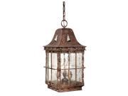 Vaxcel Edinburgh 9" Outdoor Pendant Colonial Iron - Ed-odd090ci