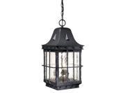 Vaxcel Edinburgh 9" Outdoor Pendant Textured Black - Ed-odd090tb