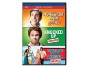 The 40-year-old Virgin/knocked Up/forgetting Sarah Marshall [3 Discs]