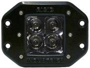 Rigid Industries 21221 D Series; Dually; 10 Deg. Spot LED Light