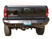 Road Armor 34200B Rear Stealth Bumper; Satin Black;