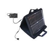 SunVolt MAX Solar Charger compatible with the Olympus Stylus-9010 Digital Camera and one other device; charge from sun at wall o