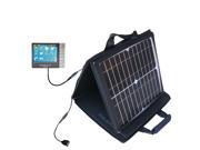 SunVolt MAX Solar Charger compatible with the Archos 404 Camcorder CAM and one other device; charge from sun at wall outlet-like