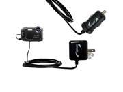 Car & Home Charger Kit compatible with the Fujifilm Finepix XP60