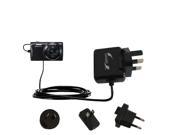 International Wall Charger compatible with the Fujifilm Finepix T500/ T510