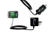 Car & Home Charger Kit compatible with the Fujifilm Finepix XP100 XP150 XP170