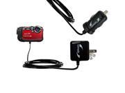 Car & Home Charger Kit compatible with the Fujifilm Finepix XP200