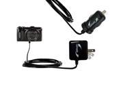 Car & Home Charger Kit compatible with the Fujifilm Finepix F550EXR 660 665 750 770 775 800 850 900